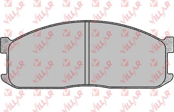 Villar 626.0039 - Brake Pad Set, disc brake autospares.lv