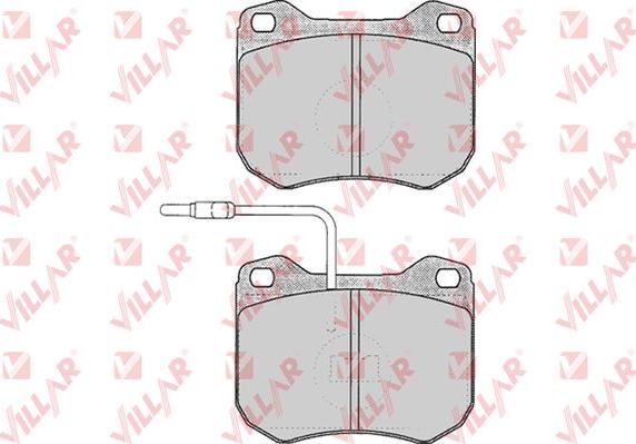 Villar 626.0146 - Brake Pad Set, disc brake autospares.lv