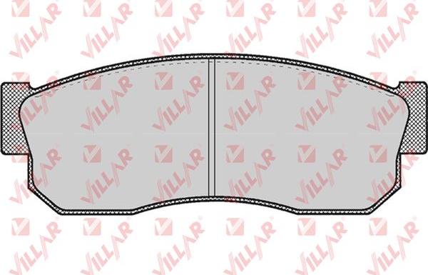 Villar 626.0185 - Brake Pad Set, disc brake autospares.lv