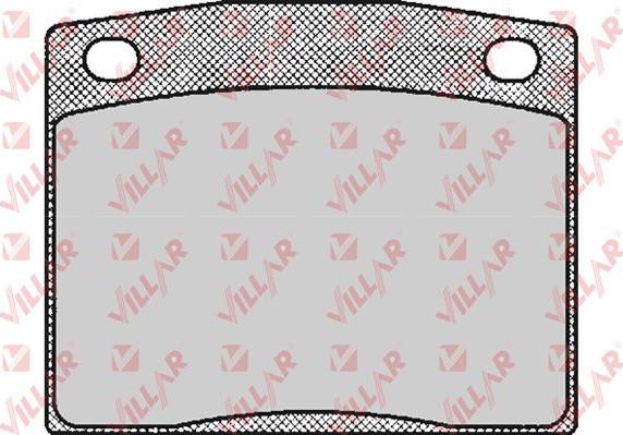 Villar 626.0173 - Brake Pad Set, disc brake autospares.lv