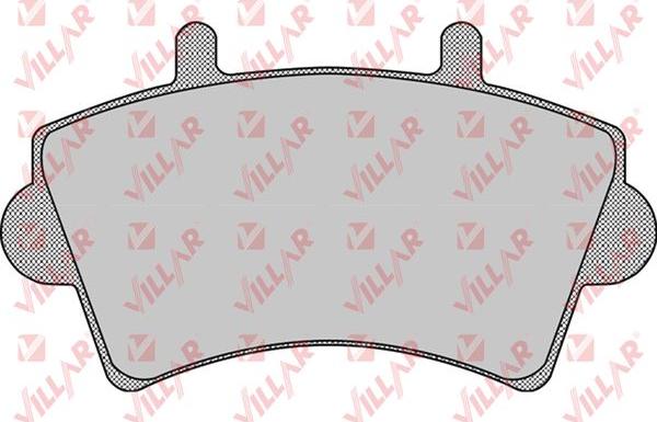 Villar 626.0884 - Brake Pad Set, disc brake autospares.lv