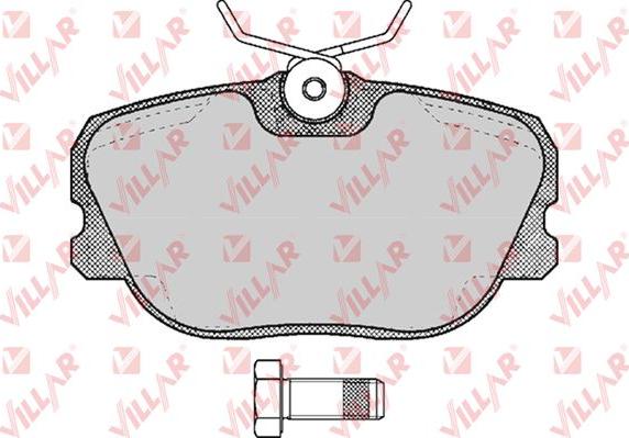 Villar 626.0303 - Brake Pad Set, disc brake autospares.lv