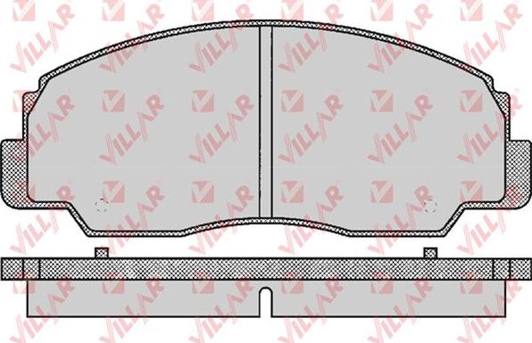 Villar 626.0381 - Brake Pad Set, disc brake autospares.lv