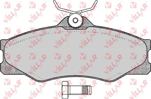 Villar 626.0325 - Brake Pad Set, disc brake autospares.lv