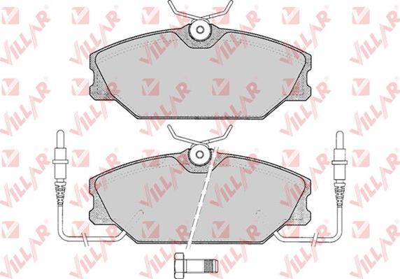 Villar 626.0258 - Brake Pad Set, disc brake autospares.lv