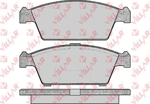 Villar 626.0213 - Brake Pad Set, disc brake autospares.lv