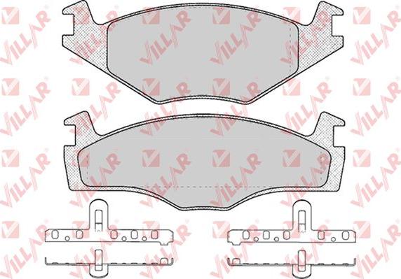 Villar 626.0225 - Brake Pad Set, disc brake autospares.lv