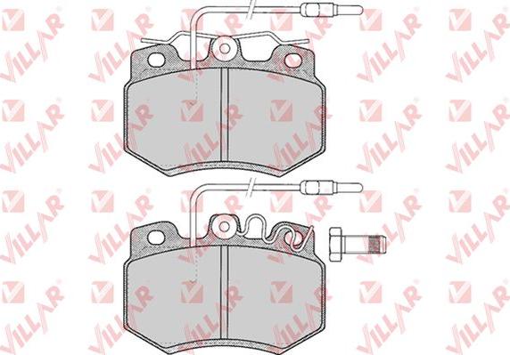 Villar 626.0274 - Brake Pad Set, disc brake autospares.lv