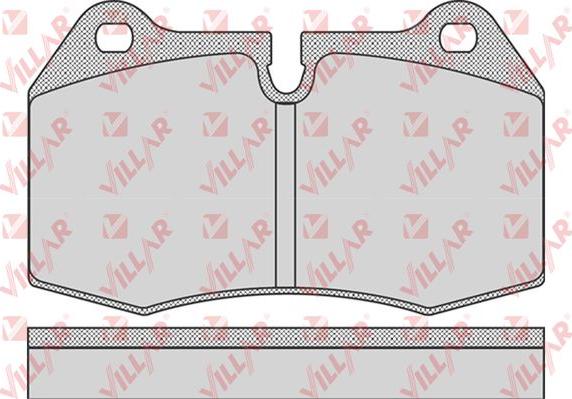 Villar 626.0769 - Brake Pad Set, disc brake autospares.lv