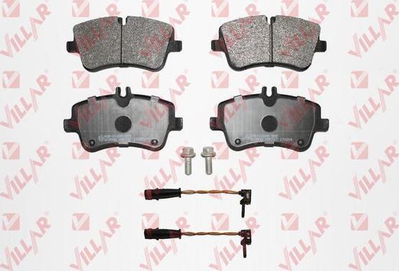 Villar 626.0767A - Brake Pad Set, disc brake autospares.lv