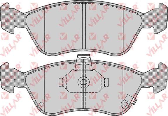 Villar 626.0709 - Brake Pad Set, disc brake autospares.lv