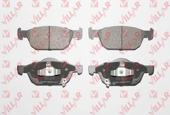 Villar 626.1991 - Brake Pad Set, disc brake autospares.lv