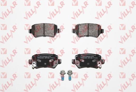 Villar 626.1983 - Brake Pad Set, disc brake autospares.lv