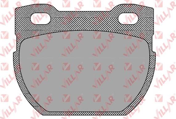 Villar 626.1441 - Brake Pad Set, disc brake autospares.lv