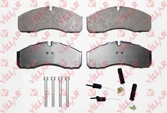 Villar 626.1462A - Brake Pad Set, disc brake autospares.lv