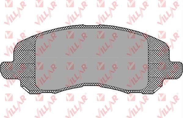 Villar 626.1430 - Brake Pad Set, disc brake autospares.lv