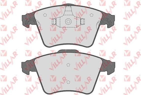 Villar 626.1526 - Brake Pad Set, disc brake autospares.lv