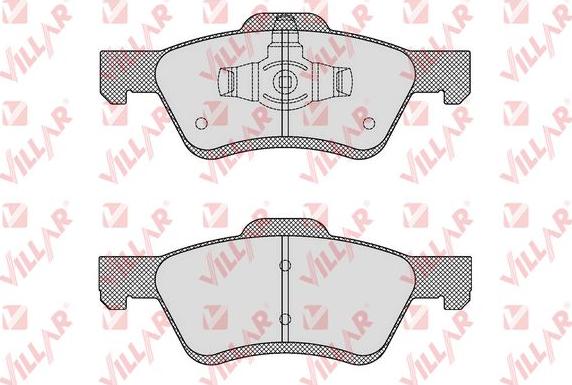 Villar 626.1622 - Brake Pad Set, disc brake autospares.lv