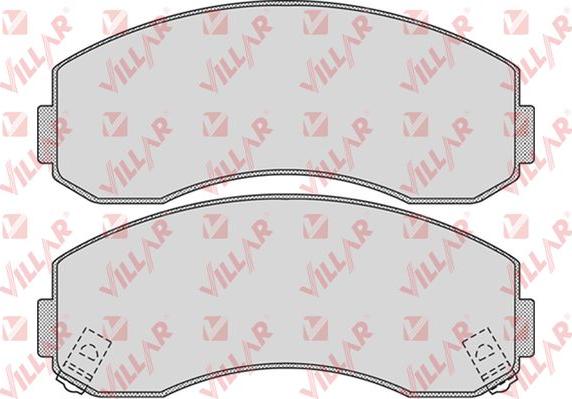 Villar 626.1007 - Brake Pad Set, disc brake autospares.lv