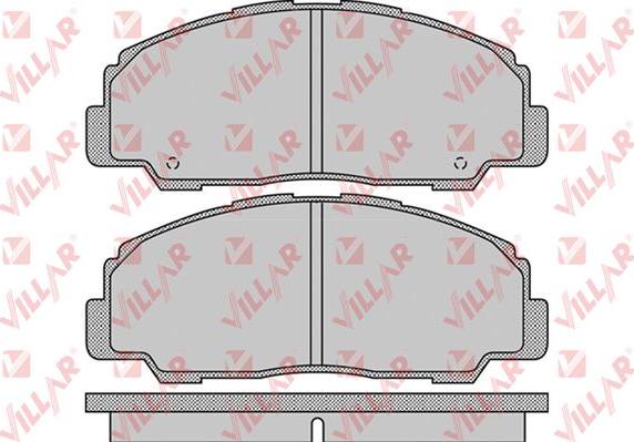 Remsa 017850 - Brake Pad Set, disc brake autospares.lv