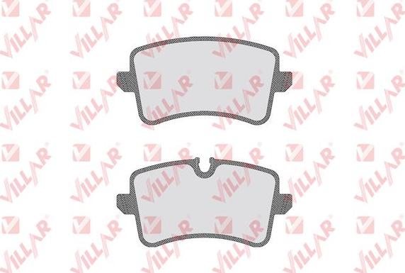 Villar 626.1826 - Brake Pad Set, disc brake autospares.lv