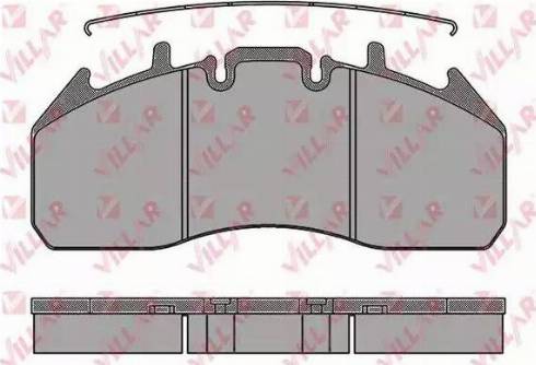 Remsa 1255700 - Brake Pad Set, disc brake autospares.lv