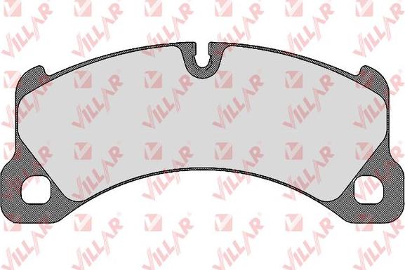 Villar 626.1731 - Brake Pad Set, disc brake autospares.lv