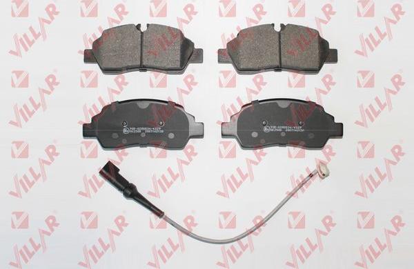 Villar 626.2130A - Brake Pad Set, disc brake autospares.lv