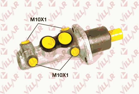 Villar 621.2876 - Brake Master Cylinder autospares.lv