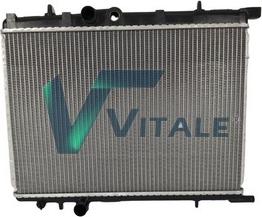 VITALE CT732615 - Radiator, engine cooling autospares.lv