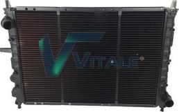 VITALE FI732623 - Radiator, engine cooling autospares.lv