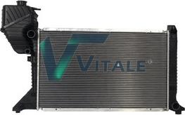 VITALE ME734669 - Radiator, engine cooling autospares.lv