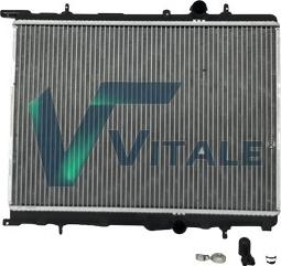 VITALE PE307UNI - Radiator, engine cooling autospares.lv