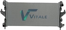 VITALE PE735255 - Radiator, engine cooling autospares.lv