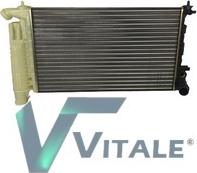 VITALE PE730927 - Radiator, engine cooling autospares.lv