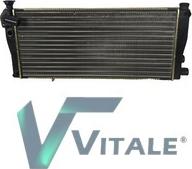 VITALE PE730018 - Radiator, engine cooling autospares.lv