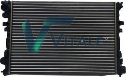 VITALE PE731166 - Radiator, engine cooling autospares.lv