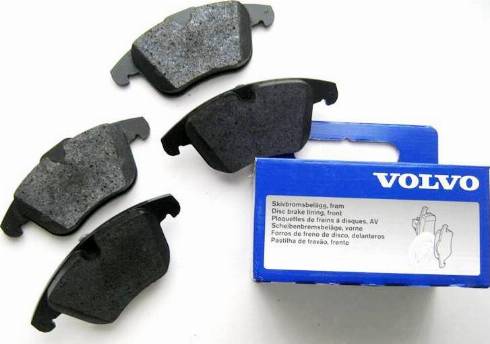Volvo 30793857 - Brake Pad Set, disc brake autospares.lv