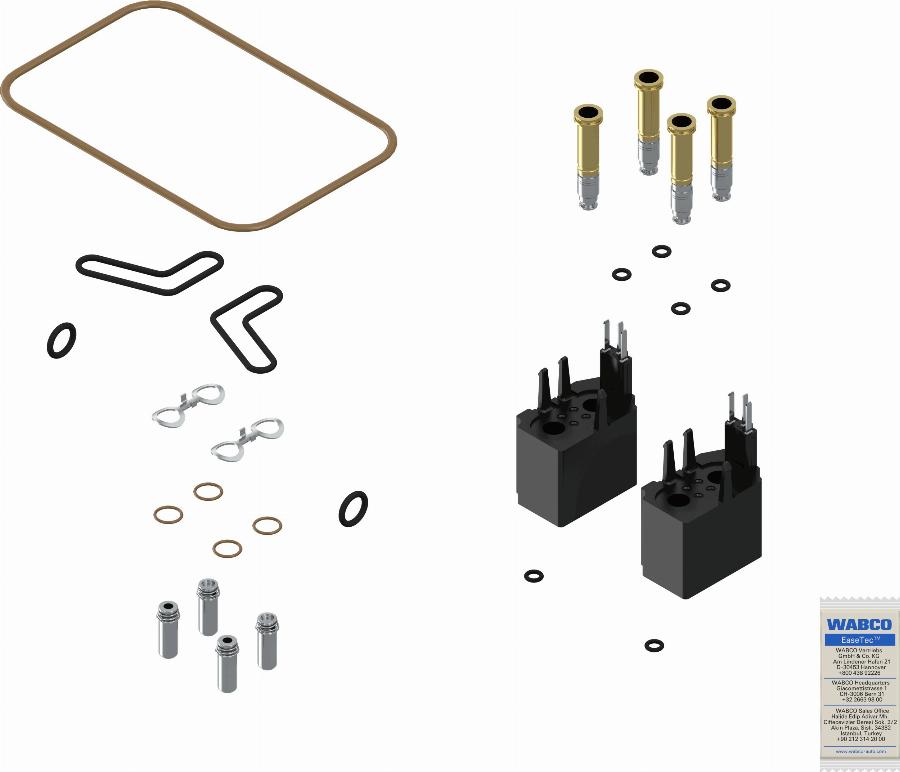 Wabco 4801049212 - Bellow, brake caliper guide autospares.lv