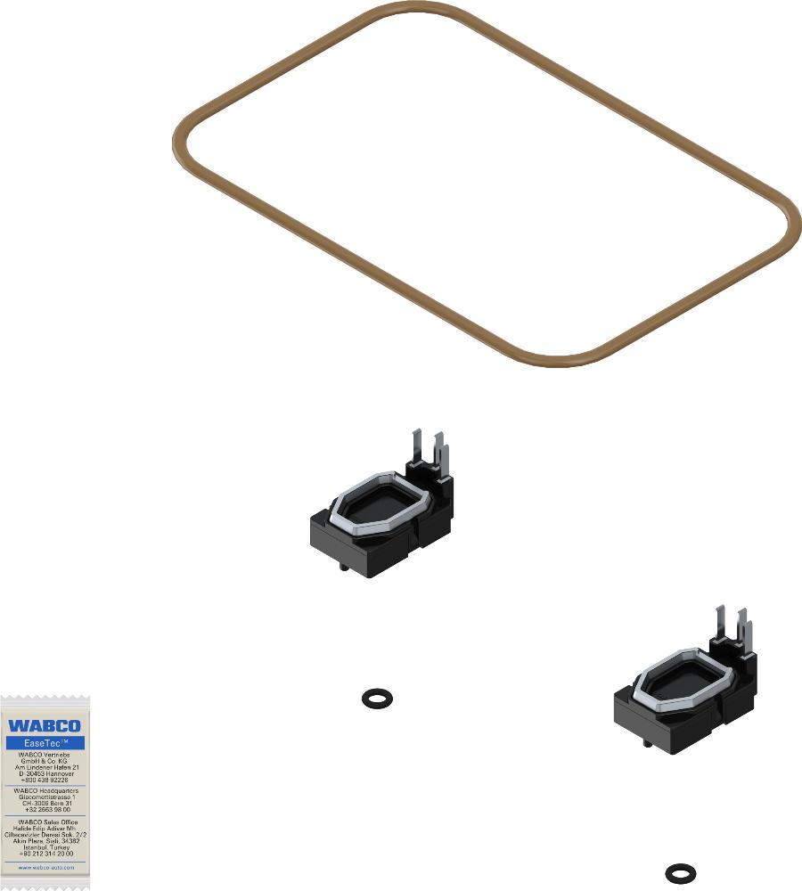 Wabco 4801049222 - Bellow, brake caliper guide autospares.lv