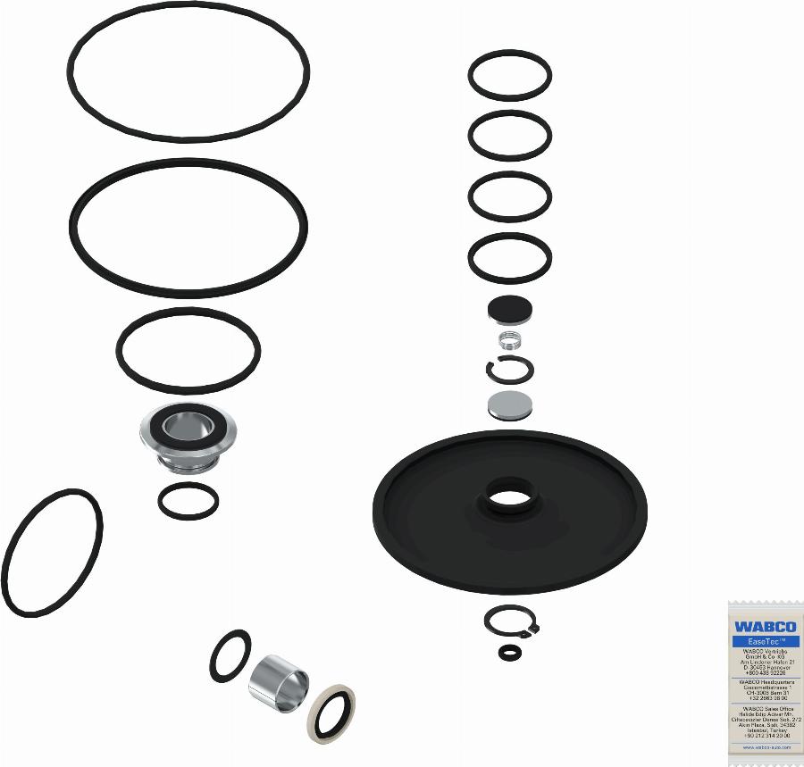 Wabco 475 710 002 2 - Repair Kit, brake-power regulator autospares.lv