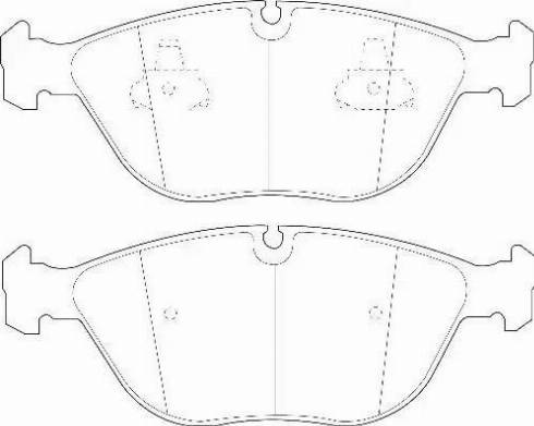 Motaquip VXL140 - Brake Pad Set, disc brake autospares.lv