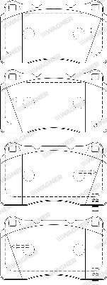 Wagner WBP23092C - Brake Pad Set, disc brake autospares.lv