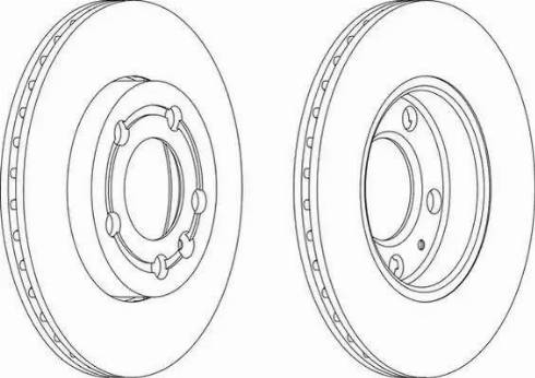 Ferodo DDF1164 - Brake Disc autospares.lv