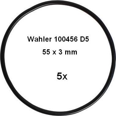 WAHLER 100456D5 - Gasket, EGR valve pipe autospares.lv