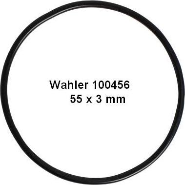 WAHLER 100456 - Seal, EGR valve autospares.lv