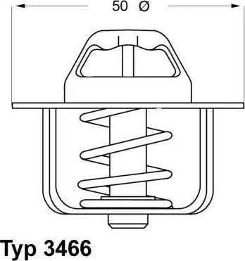 RIDER RD.1517604789 - Coolant thermostat / housing autospares.lv