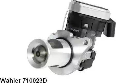 WAHLER 710666D0 - EGR Valve autospares.lv