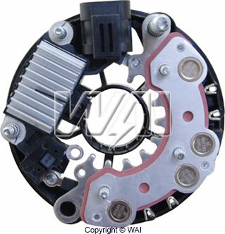 WAI 48-8121 - Voltage regulator, alternator autospares.lv
