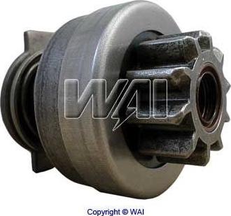 WAI 54-9510 - Pinion, bendix, starter autospares.lv